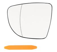 NewZC Cristal Retrovisor Izquierdo para Renault Clio 4 2012-2019/Captur 2013-2020/ Zoe 2012-2020 - Espejo Retrovisor Coche Exterior Reemplazo con Herramientas de Palanca Automóviles
