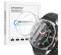 NEWZEROL 4 Pieza Protector Pantalla Compatible para Samsung Galaxy Watch Ultra 47mm, Anti-rasguños 9H Película Protectora de Vidrio Templado de Alta Resolución para Samsung Galaxy Watch Ultra 47mm