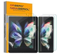 NEWZEROL 4 Pieza TPU Protector de Pantalla Compatible con Samsung Galaxy Z Fold 3 5G, Contiene 2 Pieza Protector Interior y 2 Pieza Protector Exterior - Protección Completa