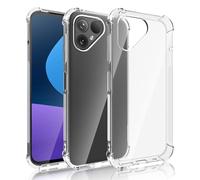 NEWZEROL Funda compatible con Fairphone 5 [protección de cámara] [marco suave] [absorción de impactos] Funda protectora de TPU suave - Transparente