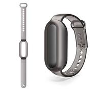NEWZEROL Funda de Brazalete de TPU SuaveCompatible con la Grabadora de Voz PLAUD NotePin, Cubierta Protectora de TPU, Estuche Estilo Reloj, Agradable a la Piel, Resistente a Rayaduras - Gris