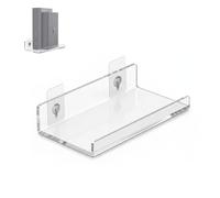 NEWZEROL Soporte de Pared Universal para Routers Telekom Speedport 7, 9,5 X 20 Cm, Fabricado en Acrílico, Montaje Adhesivo sin Taladros, Soporte Que Ahorra Espacio