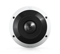 NexaCore Cámara IP Dome panorámica 360°, 12 MP, PoE+, ojo de pez, visión nocturna IR 15 m, IP66 IK10, interior/exterior, 14,7 cm