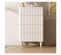 NexaGeniX Cómoda Cómoda con cajones - Almacenamiento for Dormitorio Organizadores de Armario y gabinete for Pasillo, Entrada Mueble con cajones(Blanco,75 * 40 * 100cm)