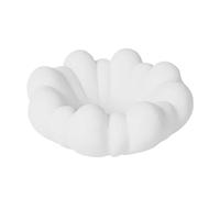 NexaGeniX frutero Frutero en Forma de Nube, Frutero de Resina, Frutero Decorativo, Utilizado for Frutas, bocadillos, nueces o Joyas, Decoraciones de utilería Cuencos para Dulces(Blanco,Grande)