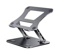 NexaGeniX Soporte Plegable for portátil, Soporte Elevador de Aluminio Compatible con portátiles hasta 17,3 Pulgadas Soporte para Laptop(Grey)