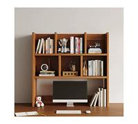NexaGeniX Vitrina Estantería organizadora de Escritorio, estantería Almacenamiento Estilo Libre, Madera for encimera for Oficina, Cocina, baño (marrón) Estante para Libros(L70xD20xH70cm)