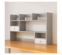 NexaGeniX Vitrina Organizadores de Escritorio for Oficina, Organizador y Almacenamiento, for Dormitorio, decoración del hogar, Estante Maquillaje, Gris Estante para Libros(L103*D17*H80cm)