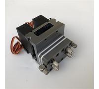 NexaPart RC Accesorios Válvula hidráulica CNC Grande de 6 MPa, 1/2/3 Canales, con servomotor estándar MG995 de 10 kg, Retorno de Aceite, posición Intermedia for Excavadora RC 1:14/1/12(2CH Valve)