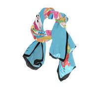 Nexawaveo Bufanda ligera para mujer, diseño de conejo, con lazo, a la moda, pashmina, chales elegantes, Bunny Chick Easter Fun, 90x180（CM）