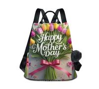 Nexawaveo Mochila de moda para mujer, antirrobo, bolsa de viaje para senderismo, camping, Ramo de flores madres