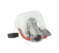 Nexbrill Accesorio de caja de engranajes de motosierra de 26 mm, cabeza de metal de 7 dientes para Zomax Tarus GX35 cortador de árbol de poste para aplicaciones de corte al aire libre agrícola