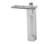 Nexbrill Bisagra de rebote de acero inoxidable para puerta de refrigerador para congelador almacenamiento en frío con función de posicionamiento estilo H1 96 x 75 mm (HW-H1)