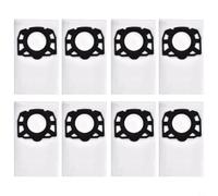 Nexbrill Bolsas para aspiradora de microfibra de 5 capas para Kärcher WD4 WD5 WD6 MV4 MV5 MV6 reutilizables no tejidas, protege el dispositivo, mejora la calidad del aire interior (8 unidades)