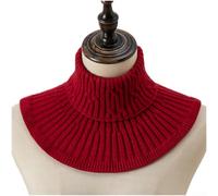 Nexbrill Bufanda cálida de poliéster para el cuello, 25 x 17 cm, diseño | Forro polar suave, tejido de poliéster acogedor, ideal para otoño e invierno, elegantes colores sólidos, uso diario