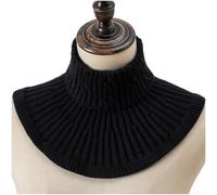 Nexbrill Bufanda cálida de poliéster para el cuello, 25 x 17 cm, diseño | Forro polar suave, tejido de poliéster acogedor, ideal para otoño e invierno, elegantes colores sólidos, uso diario