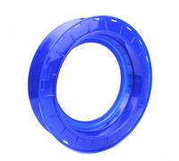 Nexbrill Carrete de mano con placa de bobinado de línea de pesca, para bobinado de alambre, tablero de almacenamiento de borde liso, organizador de aparejos de plástico, 240 x 180 mm