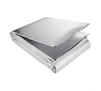 Nexbrill Cinta de butilo impermeable para parches de techo, reparación de RV, papel de aluminio, rollo de aislamiento reflectante de calor, 50 cm x 5 m (0,5-2 metros)