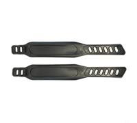Nexbrill Correas de pedal para bicicleta de ejercicio, correa de estribo ajustable para la mayoría de bicicletas de fitness, accesorio de repuesto de plástico para gimnasio en casa, 34 x 4,5 cm