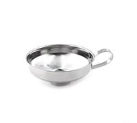 Nexbrill Embudo de conservas de acero inoxidable de boca ancha para tarros de cocina, transferencia de aceite líquido, fácil de limpiar, apto para lavavajillas, herramienta multiusos de 180 mm