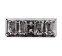 Nexbrill IN12 Nixie Reloj LED Tubo Módulo DIY Retro Kit Acrílico de Alta Precisión 114x46mm USB Powered Glow Display para Electrónica Aficionados