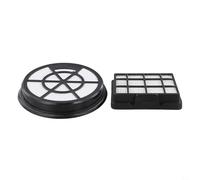 Nexbrill Kit de filtro HEPA para aspiradora Midea VCS35B150K, filtros lavables pre y motor, captura de polvo de alta eficiencia para pelo de mascotas, 1 juego de piezas de repuesto