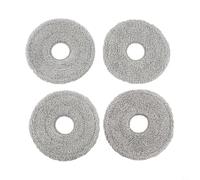 Nexbrill Kit de trapeador de microfibra para Cecotec 15090 16090 AI SpinArm Home&Wash, accesorios de limpieza resistentes para el pelo de mascotas y el cuidado diario del piso (paquete de 4)