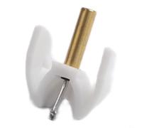 Nexbrill LP Record - Aguja de repuesto para cartuchos Stanton 505 500 Mk1 MkII V3, para reproducción de sonido de vinilo mejorada y fácil instalación en sistemas giratorios (blanco)