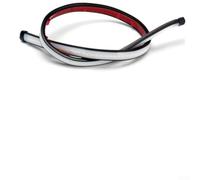 Nexbrill Luz trasera para motocicleta, tira LED 3 en 1, rojo, amarillo, blanco, señal de freno, señal de giro de silicona flexible, cortador de crucero de calle (blanco y amarillo 30 cm (artículo
