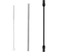 Nexbrill Manguera automática de repuesto de leche para máquina de café con tubo de acero inoxidable y cepillo para Bosch para SIEMENS, pieza de espumador de silicona, diámetro exterior de 6,3 mm de