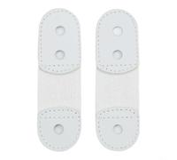 Nexbrill Paquete de 2 correas de encaje para patines artísticos, cordones elásticos de cuero para botas o para asegurar cordones atados, evitar que se afloje y tropiezos, soporte de tobillo para