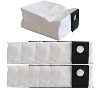 Nexbrill Paquete de 4/10 bolsas de polvo de tela de gran capacidad compatibles con Eureka J15 Pro y Ultra para aspiradoras de suelo, diseño de sellado fuerte sin obstrucciones para una succión óptima