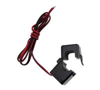 Nexbrill Sensor de transformador de corriente de abrazadera de núcleo de ferrita dividida en miniatura, con cables de baja resistencia, para pila de carga de coche, transformación de red eléctrica y