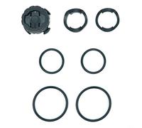 Nexbrill Soporte para computadora de bicicleta de nailon de liberación rápida con juntas de goma para Garmin Ciclismo Accesorios Absorción de golpes 38.8x19.8mm