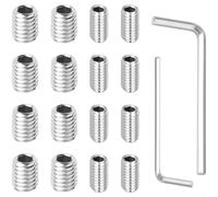 Nexbrill Tornillos métricos de cabeza hexagonal de acero inoxidable para refrigerador Bosch, resistentes a la corrosión, incluye kit de herramientas de llave hexagonal, paquete de 8, 16 unidades