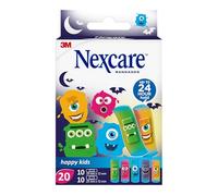 Nexcare 3M Happy Kids 20 tiras adhesivas monstruos