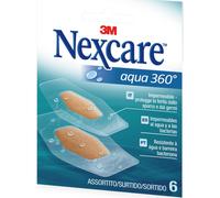 Nexcare® Aqua 360º tiras adhesivas bolsillo 6uds