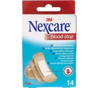 Nexcare® Blood Stop tiras adhesivas coagulantes surtido 14uds