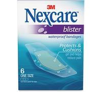 Nexcare BWB-06 Blister Waterproof Bandages, One Size, 6 Count by Nexcare