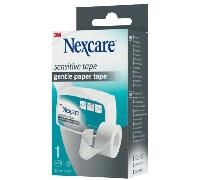 Nexcare Esparadrapo Papel con Portarrollo 2,5cm x 5m