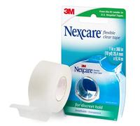 Nexcare Flexible Clear First Aid Tape, Dispenser, 3/4" x 7 yds-1 roll by Nexcare