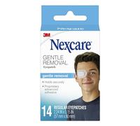 Nexcare Parche para ojos de eliminación suave, tamaño regular