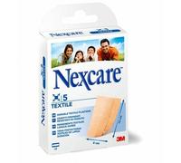 Nexcare Textile 5 Tiras Para Cortar - Tiras Protectoras de Tela