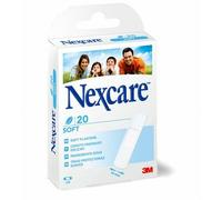 Nexcare Tiras Adhesivas Suaves 19x76mm 20 Ud - Protección Flexible Para Pequeñas Heridas
