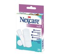 Nexcare Tiras Adhesivas Suaves Surtido 20 Ud - Protección Flexible Para Pequeñas Heridas