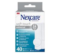 Nexcare Tiritas universales suaves al tacto, surtidas, paquete de 40