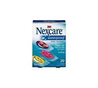 Nexcare Tiritas Waterproof Resistentes al agua 10 tiritas 26mm x57 mm 9 Diseños Originales Emojis
