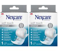 Nexcare Universal Soft Touch tiras 1 m x 8 cm, 1/paquete (Paquete de 2)