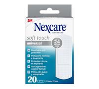 Nexcare Universal Soft Touch tiras 25 mm x 72 mm, paquete de 20 unids