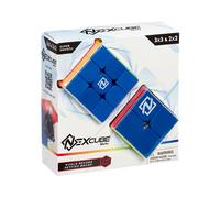 Nexcube 3x3 + 2x2 Clásico, Cubo de Velocidad a Partir de 8 Años, El Pack Ideal Para Aprender a Resolver el Cubo, El Cubo Para Speedcubers, Sin Pegatinas